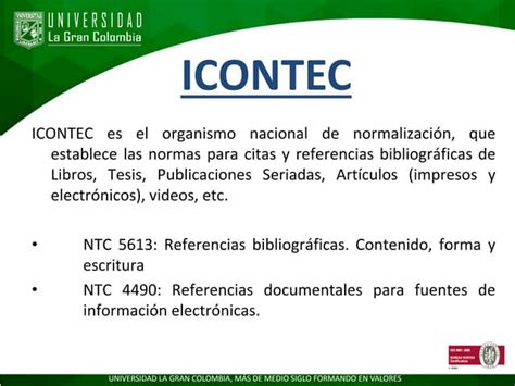 Crear cita ICONTEC